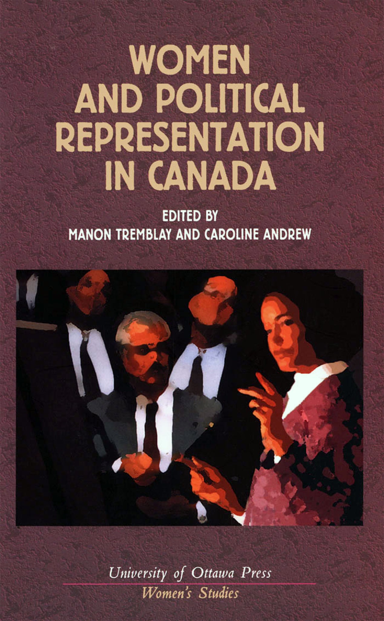Cover image for Women and Political Representation in Canada ISBN 9780776604510